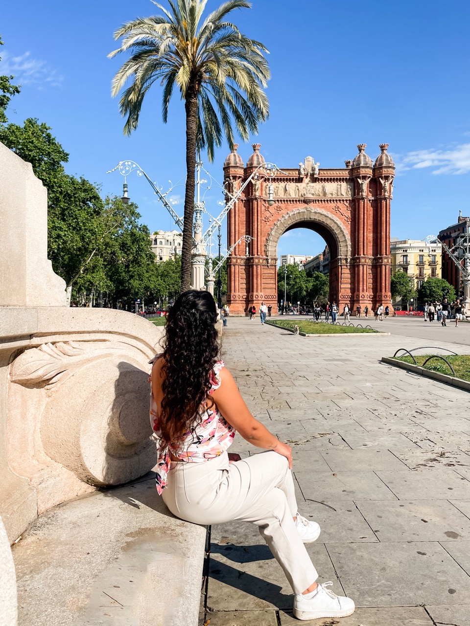 El arco del triunfo de Barcelona